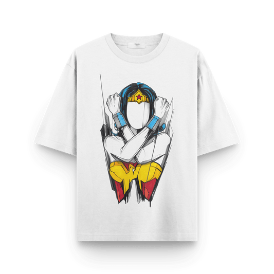 Wonder Woman T-Shirt Empowering DC Comics Superhero Graphic Tee for Fans