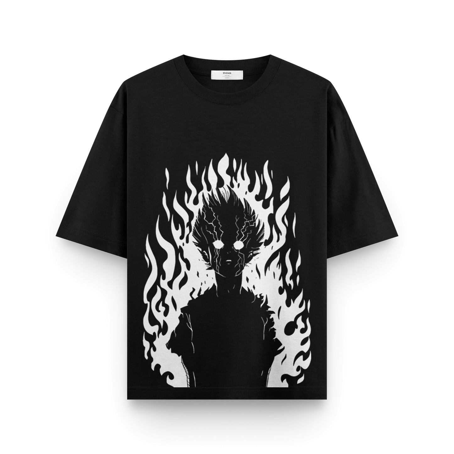 Mob Psycho 100 Oversized T-Shirt β Anime Energy Unleashed