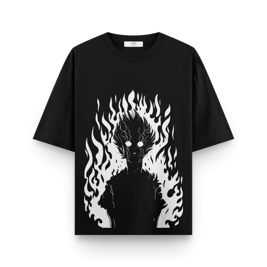 Mob Psycho 100 Oversized T-Shirt – Anime Energy Unleashed