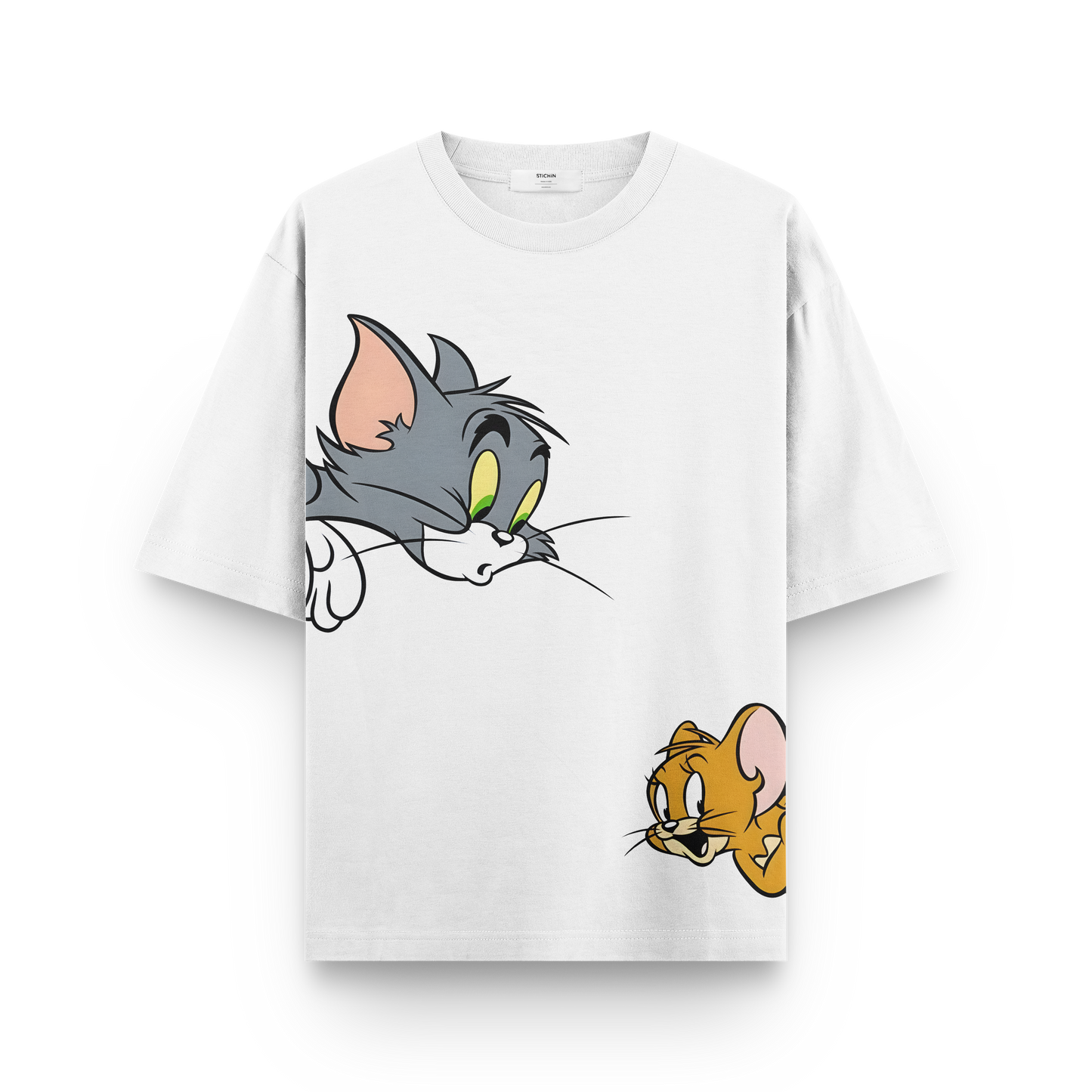 Tom and Jerry T-Shirt – Classic Cartoon Duo Graphic Tee for Fans of All Ages