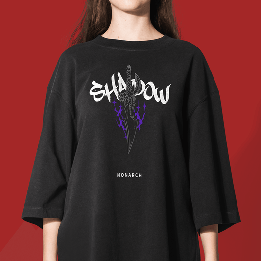 Anime oversized T-shirts India Solo Leveling Arise front