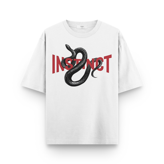 Instinct Snake T-Shirt – Fierce Graphic Tee for Nature Lovers