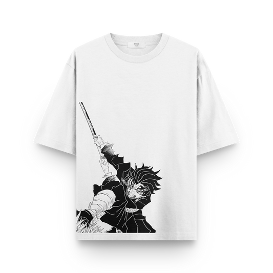 Tanjiro Demon Slayer T-Shirt Iconic Anime Graphic Tee for Tanjiro Fans