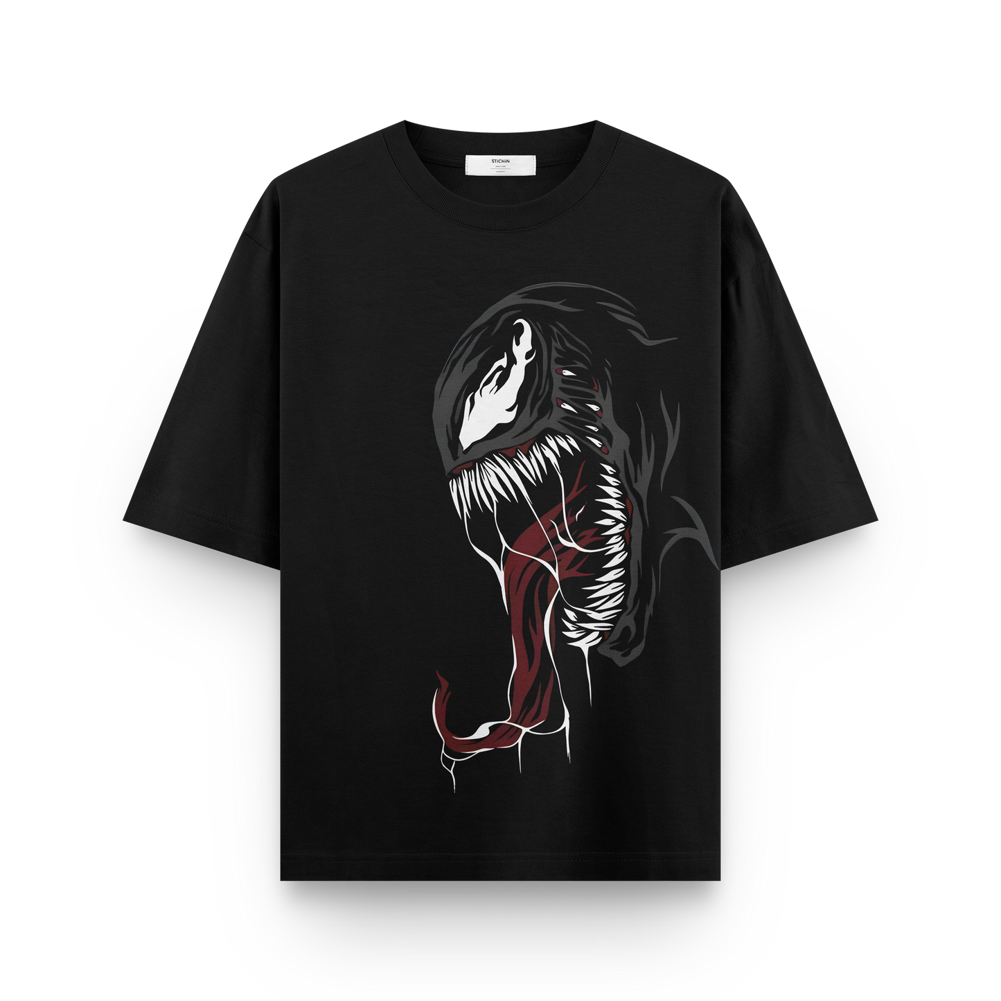 Venom Marvel T-Shirt – Fierce Symbiote Graphic Tee for Marvel Fans