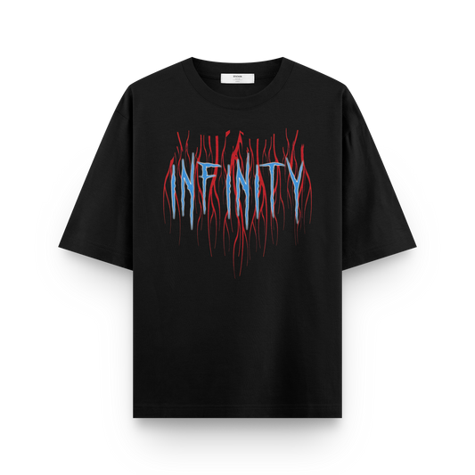 Infinity Symbol T-Shirt – Minimalist Graphic Tee for Timeless Style