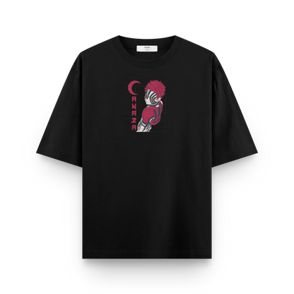Akaza Tribute Oversized T-Shirt – Demon Slayer Aesthetic Drop