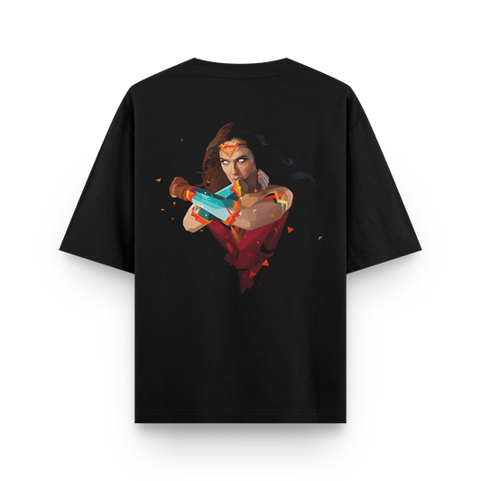 Wonder Woman T-Shirt – Iconic DC Comics Superhero Graphic Tee for Fans