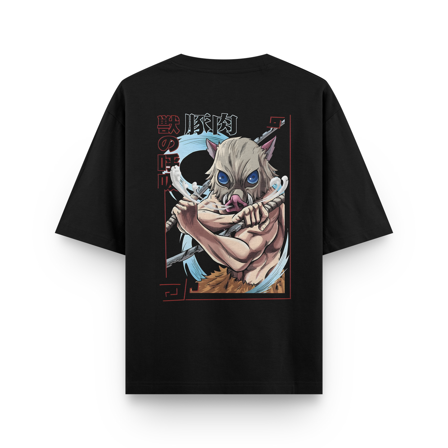 Inosuke Demon Slayer T-Shirt – Wild Boar Character Graphic Tee for Anime Fans