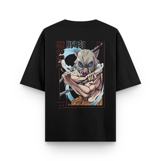 Inosuke Demon Slayer T-Shirt – Wild Boar Character Graphic Tee for Anime Fans