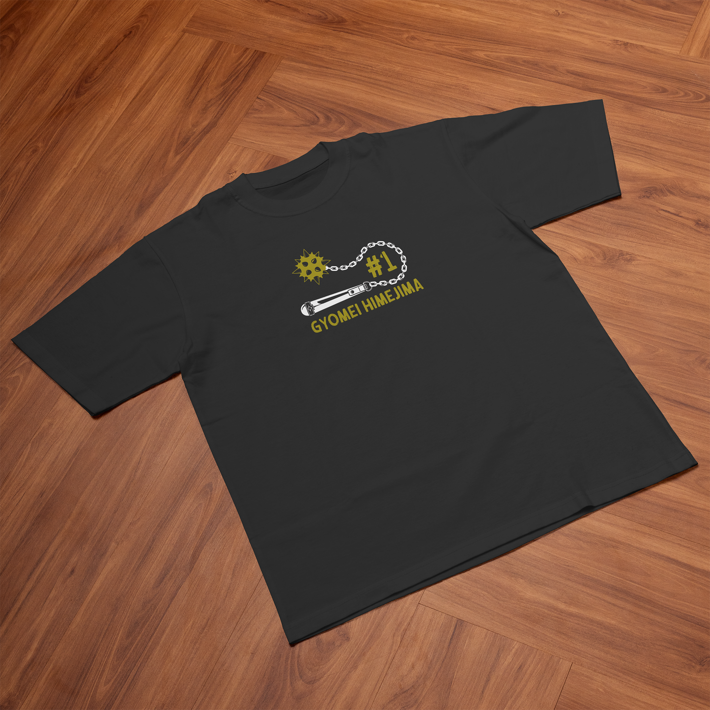 Gyomei Demon Slayer Oversized T-Shirt Premium Print front