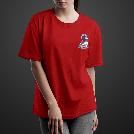 Astronaut Oversized T-Shirt for Men & Women Minimal Streetwear India