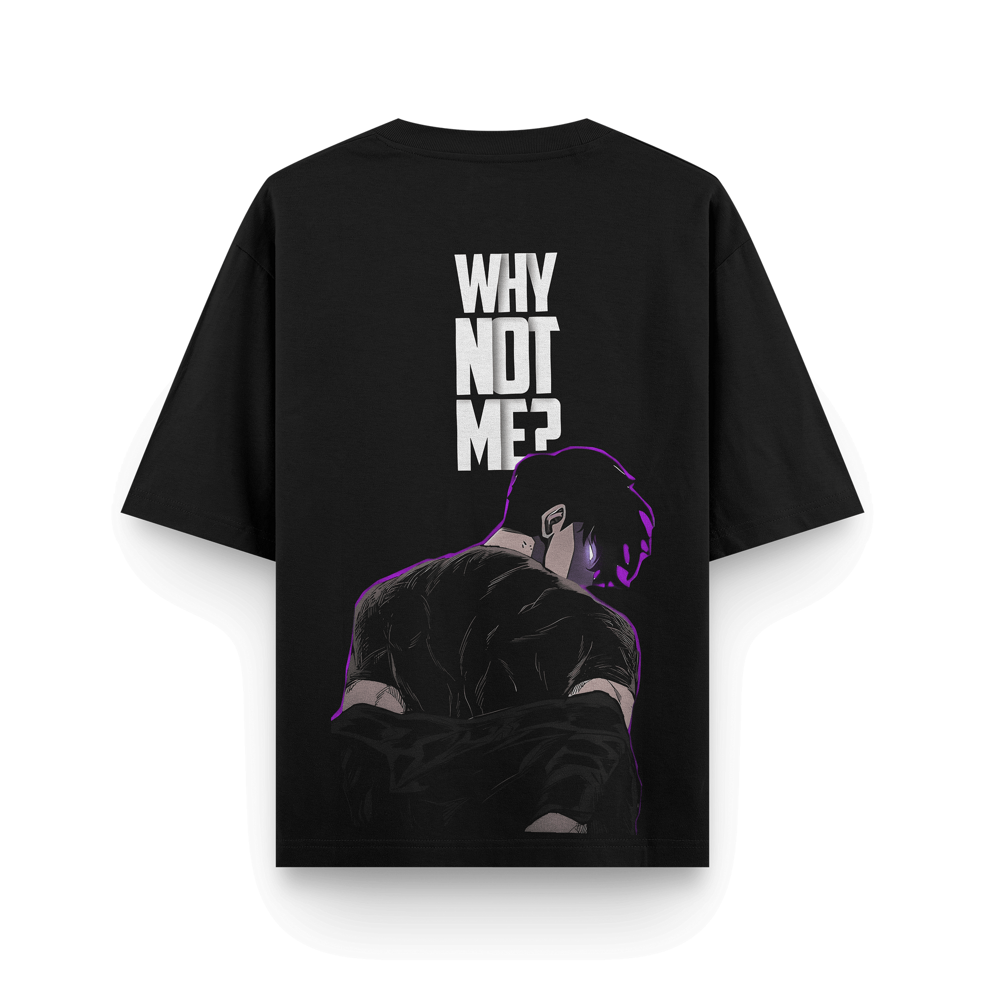 Anime oversized T-shirts India Solo Leveling Arise back