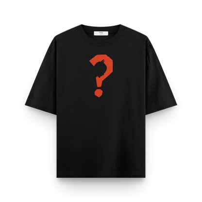 Premium Embroidered Batman Riddler Silhouette T-Shirt – Oversized Heavyweight Streetwear