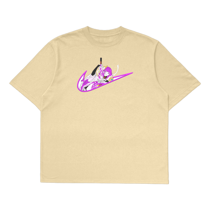 raiden shogun oversized t-shirt beige