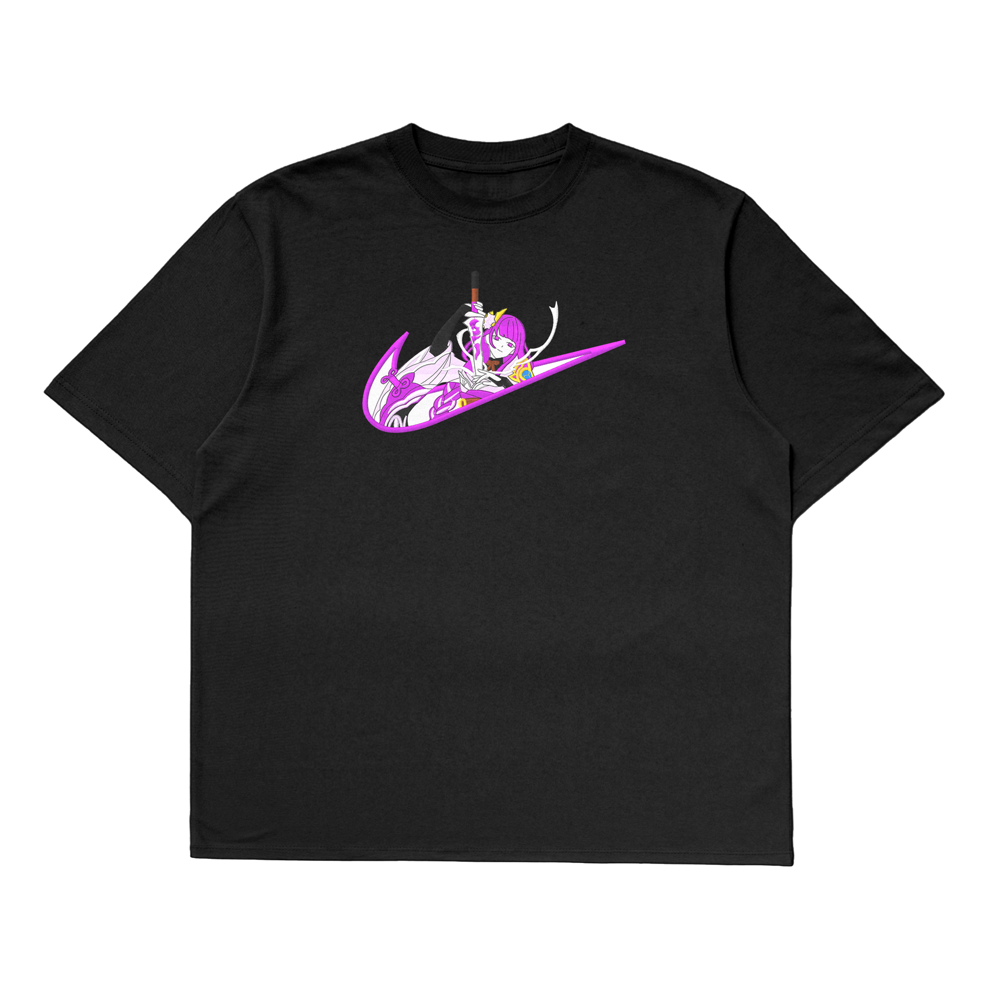 raiden shogun oversized t-shirt black