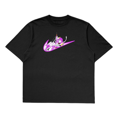 raiden shogun oversized t-shirt black